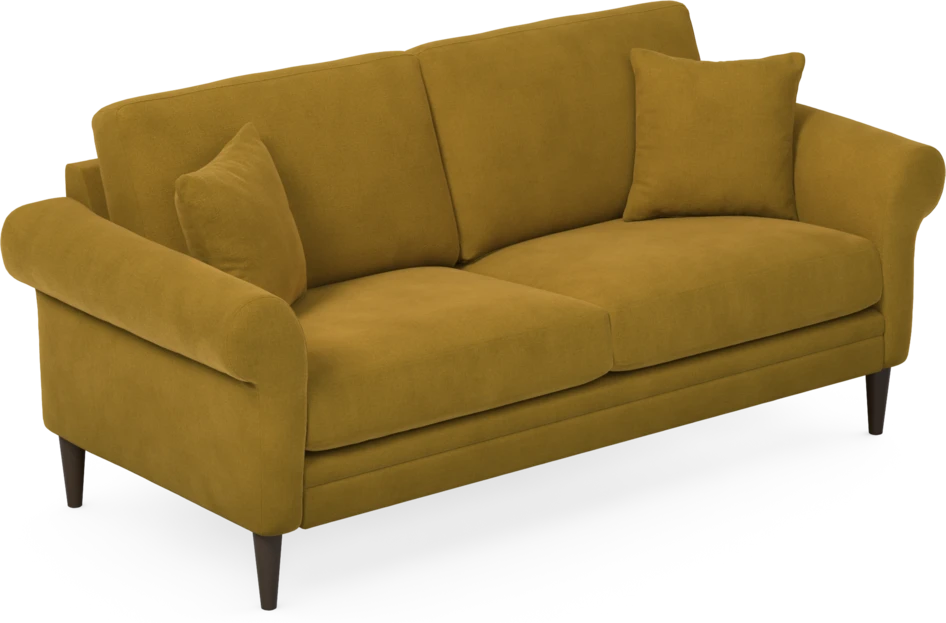 Eden - 2,5-sits soffa - Gul