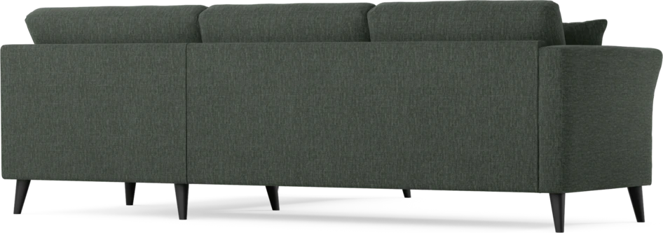 Eden - 2,5-sits soffa med divan - Grön