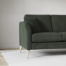 Eden - 2-sits soffa med divan - Grön