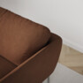 Madison Lux - 2-sits soffa med schäslong höger - Brun