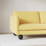 Madison Lux - 2-sits soffa med schäslong vänster - Gul