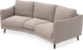 Madison - 3-sits soffa svängd, 70 cm - Beige