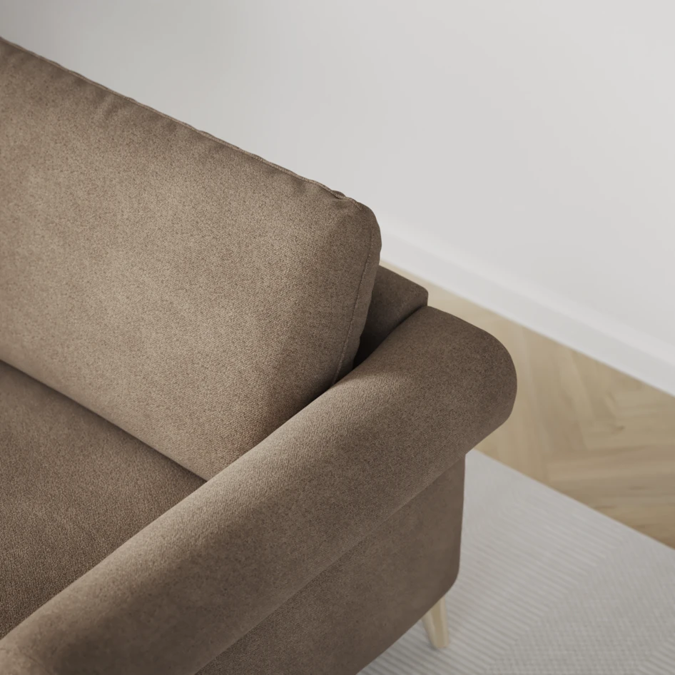 Bridge - 2-sits soffa - Brun