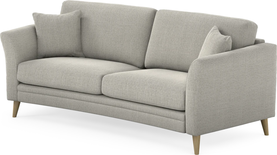 Eden - 2,5-sits soffa svängd - Grå