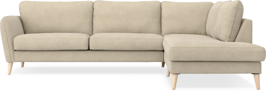 Bridge - 3-sits soffa med divan höger - Beige