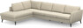 County - 3-sits soffa med divan vänster - Beige