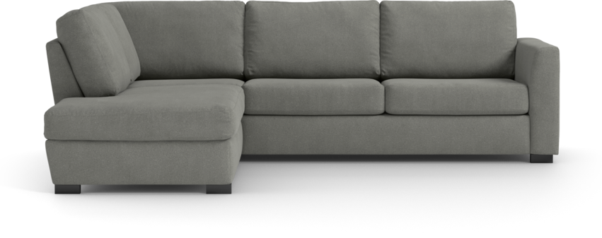 Friday - 2,5-sits soffa med divan vänster - Grå
