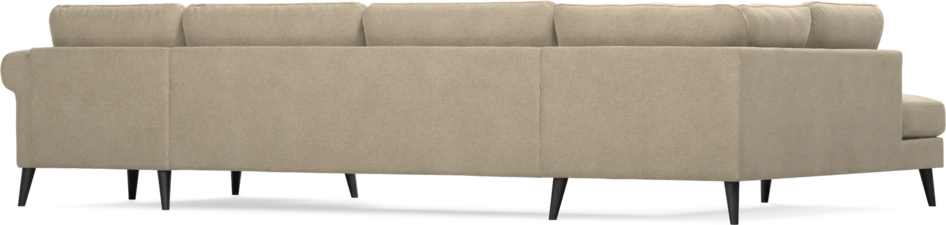 Bridge - 3-sits soffa med divan vänster och schäslong höger - Beige