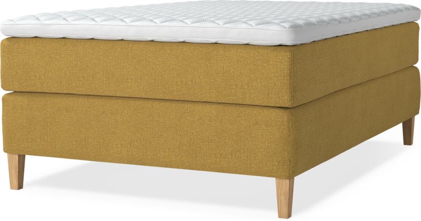 Delux Exclusive - Kontinentalsäng, enkelsäng 140 cm med bäddmadrass