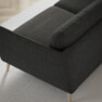 Madison Lux - 2-sits soffa med schäslong vänster - Grå