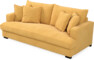 Mila - 3-sits soffa, hel dyna - Gul