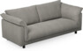 Cherrie - 2,5-sits soffa, hel dyna, fast klädsel - Grå