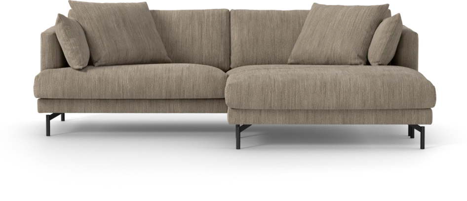 Harper - 4-sits med schäslong XL höger - Beige
