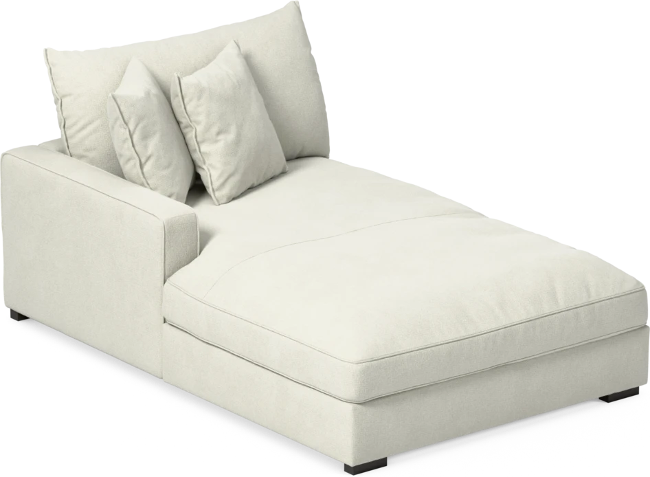 Rossi - Schäslong vänster - Vit