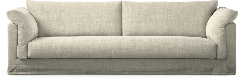 Cherrie Klädsel - Klädsel till 4-sits soffa, hel dyna - Beige