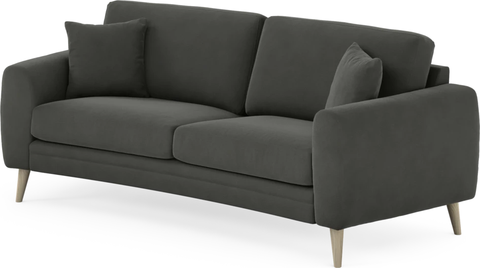 Eden - 2,5-sits soffa svängd - Grå