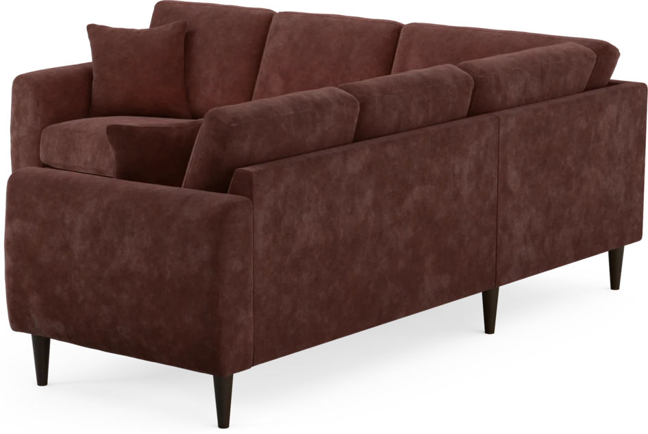 Eden - Hörnsoffa, 2+2-sits - Röd