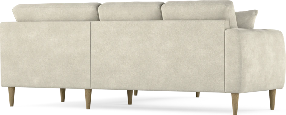 Eden - Hörnsoffa, 2+2-sits - Vit