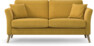 Eden - 2,5-sits soffa - Gul