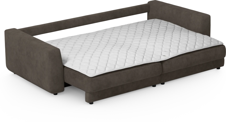Amie - Bäddsoffa 4-sits - Brun