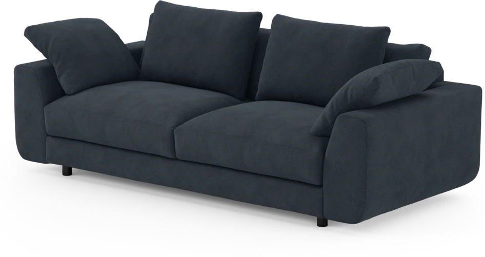 Amie - 3-sits soffa - Blå
