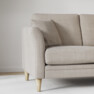 Eden - 2-sits soffa med schäslong - Beige