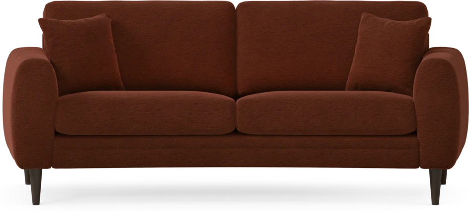 Eden - 2,5-sits soffa svängd - Orange