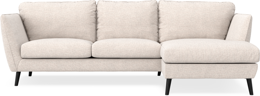 Madison - 2-sits soffa med schäslong höger - Beige