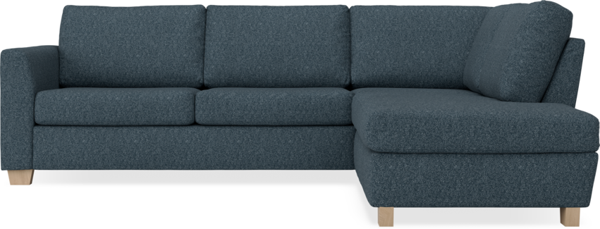 Friday - 2,5-sits soffa med divan höger - Blå