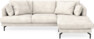 Harper - 4-sits med schäslong höger  - Beige