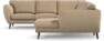Madison Lux - Hörnsoffa med schäslong höger - Beige