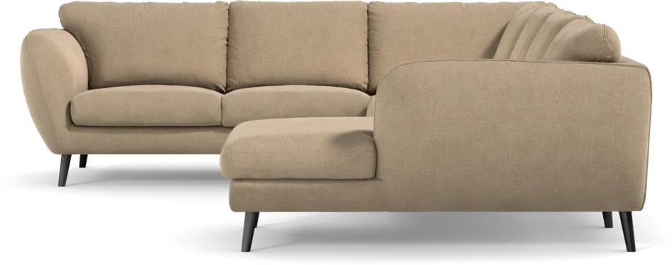 Madison Lux - Hörnsoffa med schäslong höger - Beige