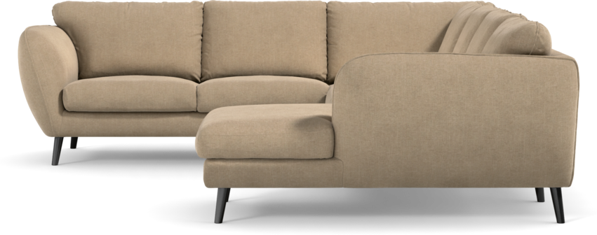Madison Lux - Hörnsoffa med schäslong höger - Beige