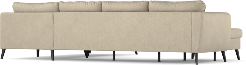 County - Hörnsoffa, 3+2-sits med schäslong vänster - Beige