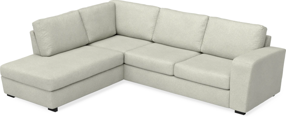 Friday - 2,5-sits soffa med divan vänster - Beige