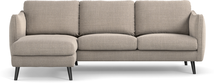 Madison Lux - 2-sits soffa med schäslong vänster - Beige