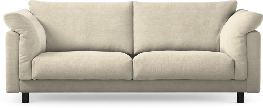 Cherrie - 2,5-sits soffa, fast klädsel - Beige