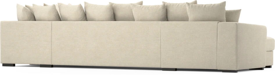 Town - 3-sits soffa med divan höger och schäslong vänster - Beige