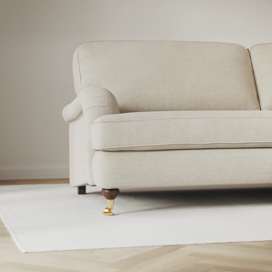 Oxford - 3-sits soffa svängd - Beige