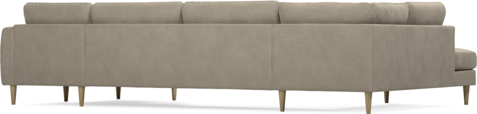Bridge - 3-sits soffa med divan vänster och schäslong höger - Beige