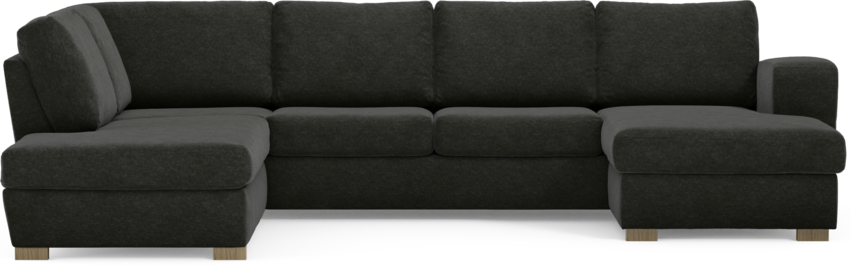 Friday - 3-sits soffa med divan vänster och schäslong höger - Grå