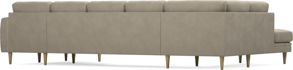 Eden - 3-sits soffa med divan vänster och schäslong höger - Beige