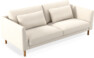 Willow - 3-sits soffa, fast klädsel - Vit