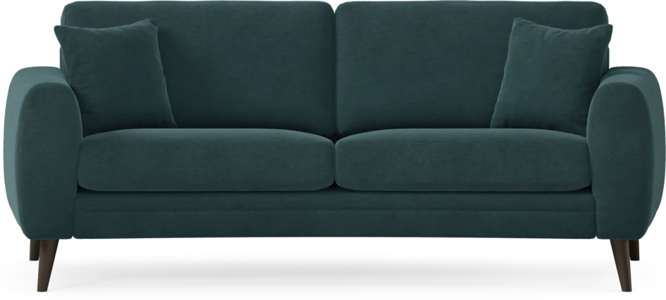 Eden - 2,5-sits soffa svängd - Blå