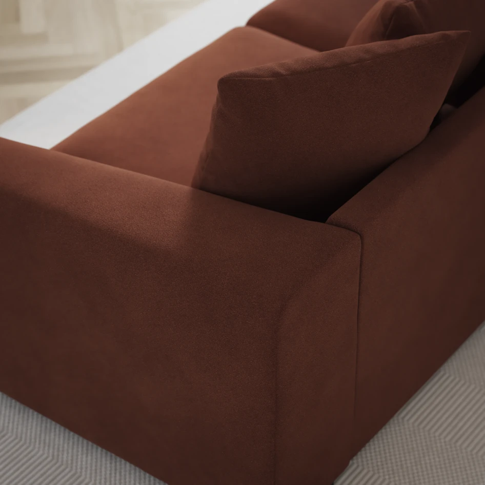 Town - 3-sits soffa - Orange