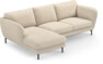 Madison Lux - 2-sits soffa med schäslong vänster - Beige