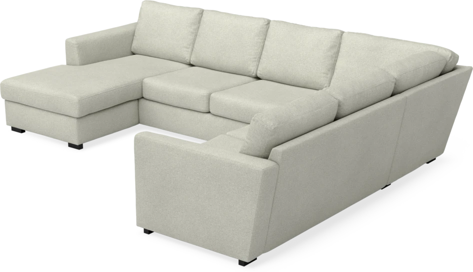 Friday - Hörnsoffa, 3+2-sits med schäslong vänster - Beige