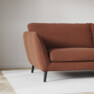 Madison - 3-sits soffa med divan vänster - Röd