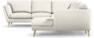 Madison Lux - Hörnsoffa med schäslong höger - Beige