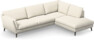 Madison Lux - 3-sits soffa med divan höger - Vit